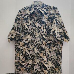 Pierre Cardin Hawaiian Shirt Large